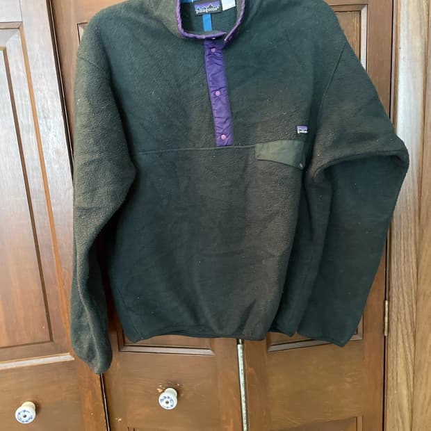 90s 자메이카 파타고니아 신칠라 스냅-T 그린