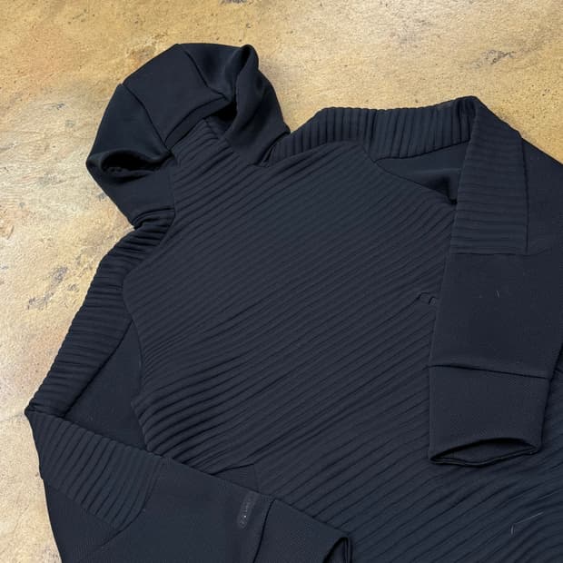 [정품/XL] 언더아머 블랙 텍스쳐 후드티 b14