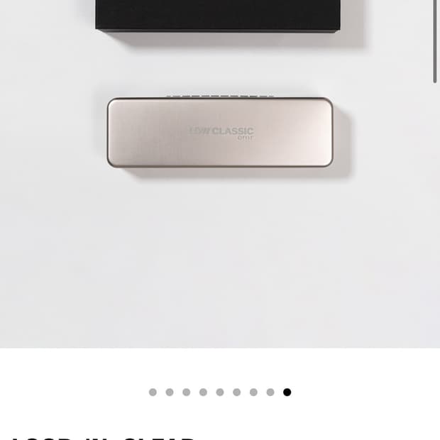 로우클래식 오르오르 안경 