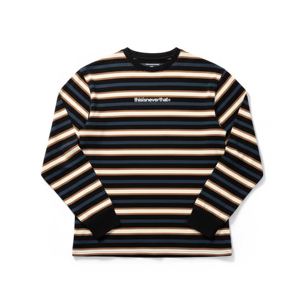 디스이즈네버댓 스트라이프 긴팔 티셔츠 M