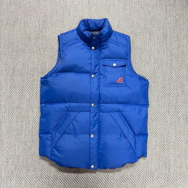 (100)잭바니 골프 구스다운 패딩 조끼