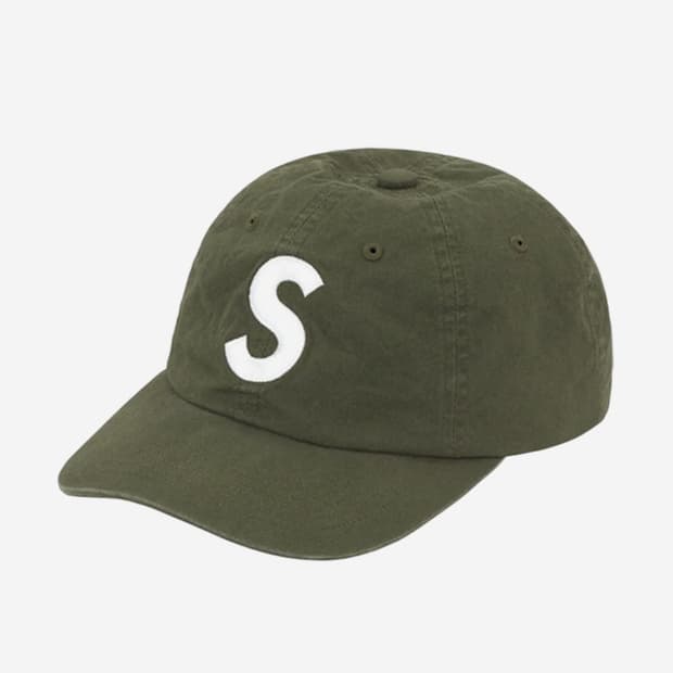 슈프림 고어텍스 S 로고 캡 올리브 20FW 새제품