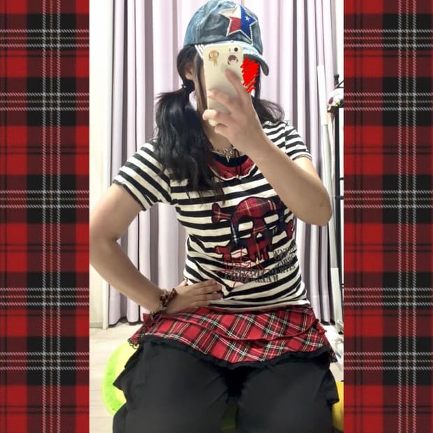 펑크레이어드티셔츠