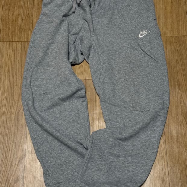 나이키 그레이 스웻 조거팬츠 xl