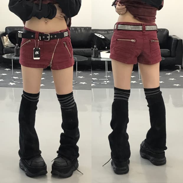 Jpn Y2k Detail Skirt & Shorts 