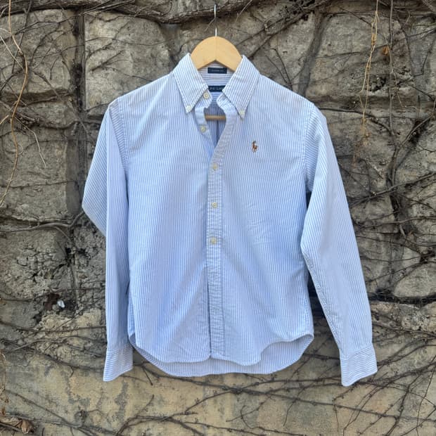 폴로 랄프로렌 빈티지 스트라이프 셔츠 우먼