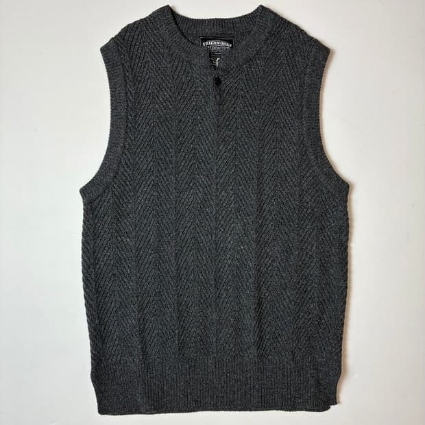 프리즈웍스 니트 베스트 조끼 PN9350