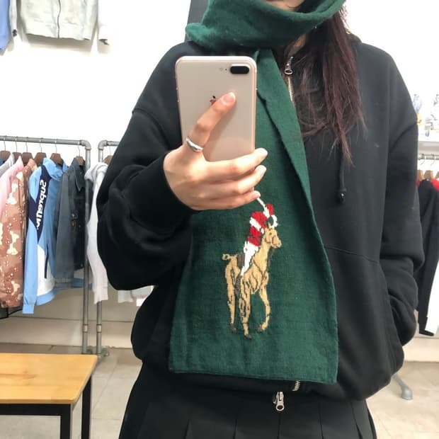 폴로 랄프로렌 빅포니 머플러