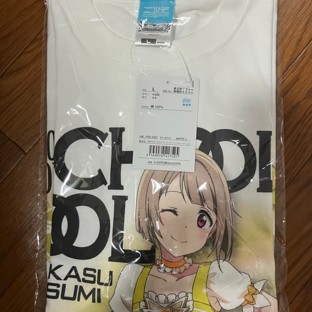 러브라이브 코스파 티셔츠 L