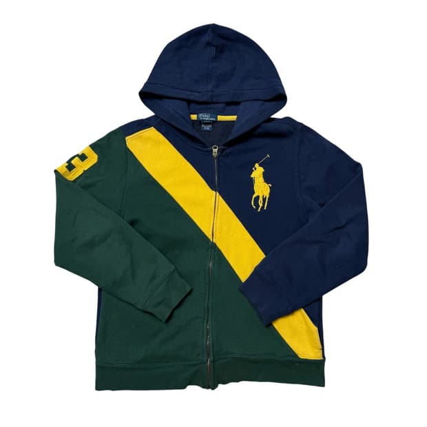 폴로 후드집업