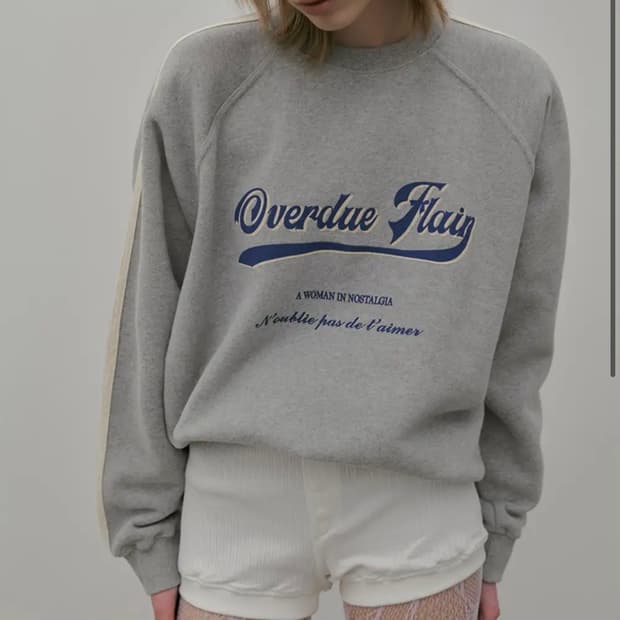 오버듀플레어 맨투맨