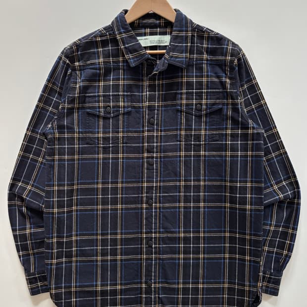 Off-White 오프화이트 애로우 체크 셔츠