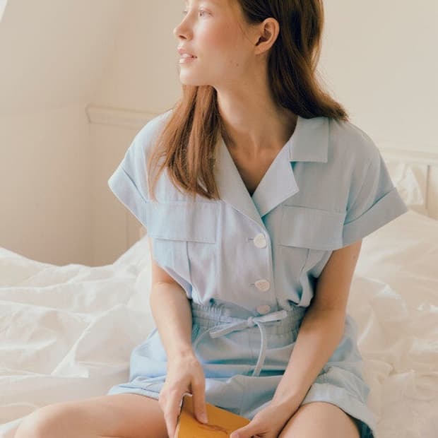 (S) 보카바카 점프슈트 아뜰리에 쇼트 새상품