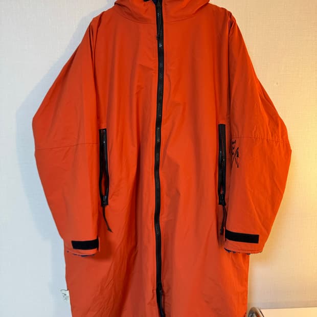 [2]네이키드 서프클럽 드라이코트 롱후리스 방수자켓