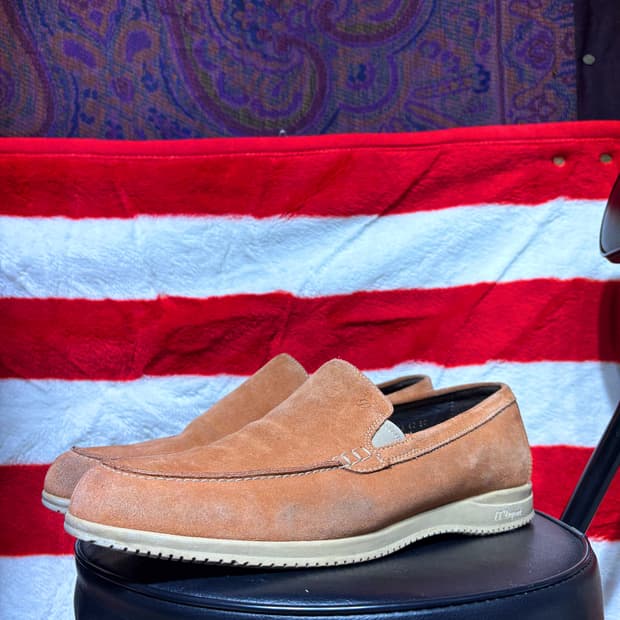 St dupont 스웨이드 드라이빙 슈즈