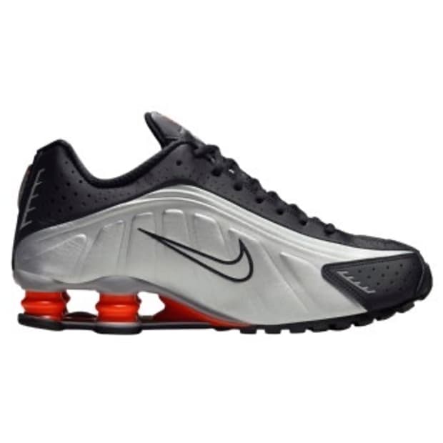 나이키 샥스 R4 메탈릭 실버 레드