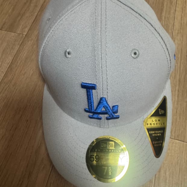 다저스 뉴에라 피티드캡 그레이
