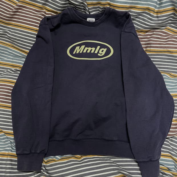 mmlg 맨투맨 네이비