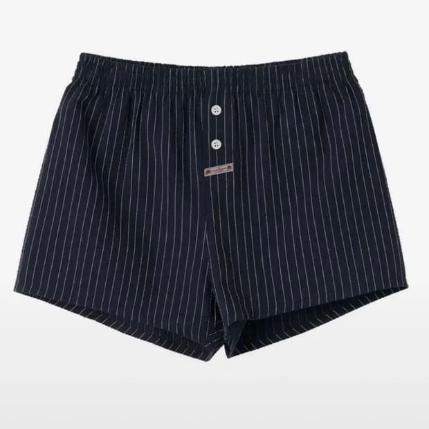 스컬프터 스트라이프 숏팬츠