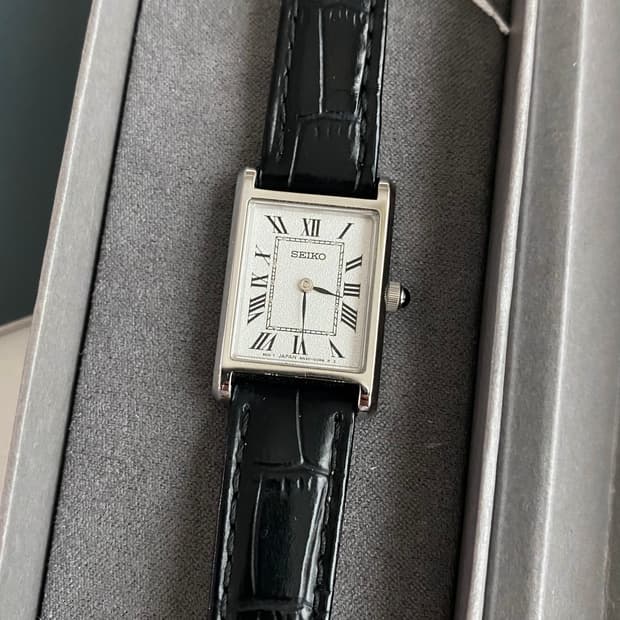 Seiko 세이코 nano 나노 유니버스 콜라보 한정판 탱크 레이디스