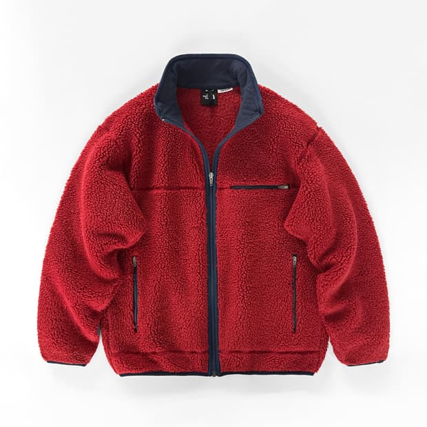 (Rare) 90s 빈티지 노스페이스 파일 플리스 자켓