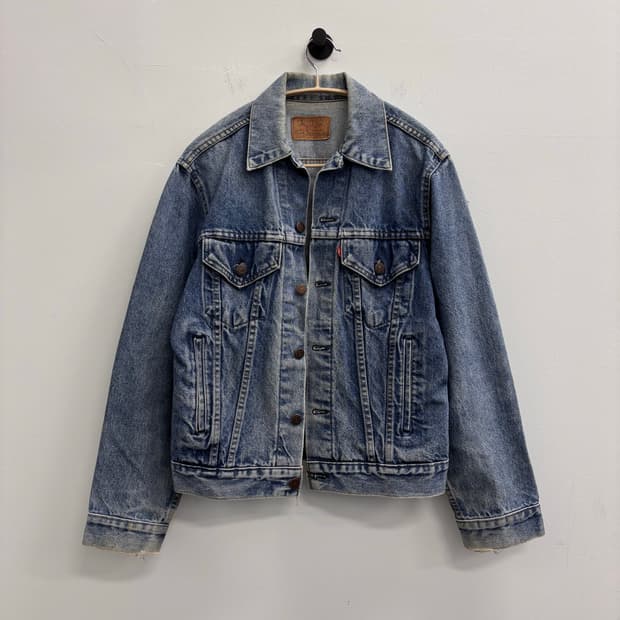 80s 리바이스 USA 70506 오리지널 희귀 4포켓 자켓