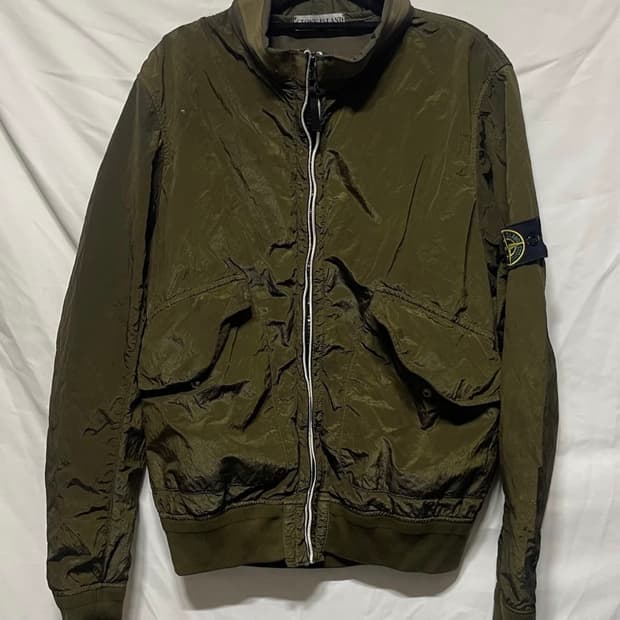 스톤아일랜드 나일론 메탈 자켓