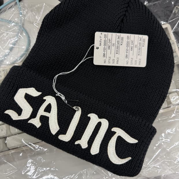 세인트 미카엘 니트 캡 24AW