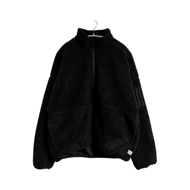 아디다스 블랙 시어링 자켓