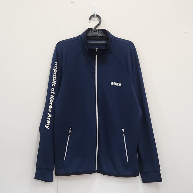 [100] ROKA 트레이닝 집업 자켓 네이비 남성 M 100