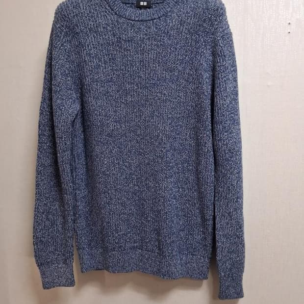 일본빈티지수입 유니클로 블루네이비 보카시 면니트 남성100L미착용
원산지