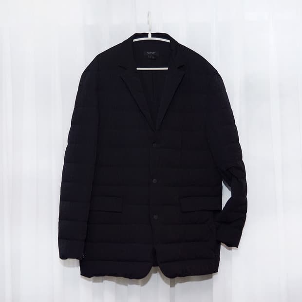 질스튜어트 뉴욕 구스다운 패딩 블레이저 자켓 (105)