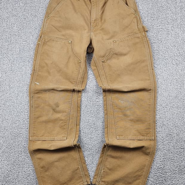 칼하트 덕 캔버스 더블니 카펜터 워크 팬츠 (29X32) / 10395