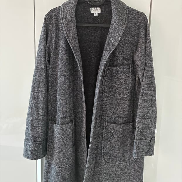 [엔지니어드 가먼츠] 그레이 롱 카디건 아우터 / 0사이즈
