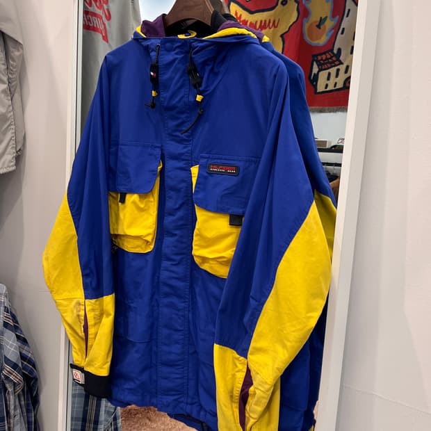 90s Tommy Hilfiger 타미힐피거 애슬레틱 기어 자켓