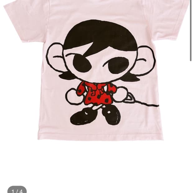 구해요!!) mmriku 굿즈 doggy t-shirt(pink)