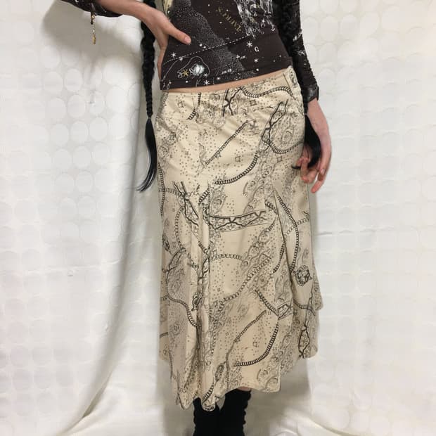 hiroko bis 플레어 하프 스커트