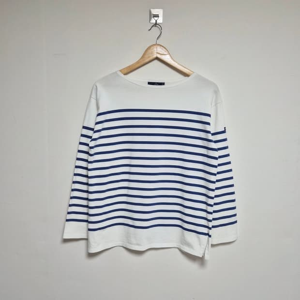 세인트제임스SaintJames 단가라 티셔츠 ML사이즈 - T27
