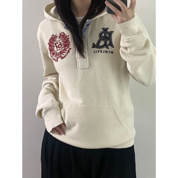 폴로 진스 후드티