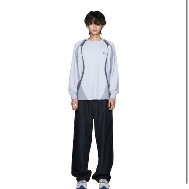 산산기어 23fw 롱슬리브 스카이블루 1사이즈