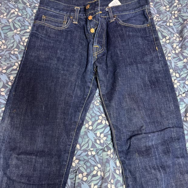 칼하트 인디고 데님 팬츠