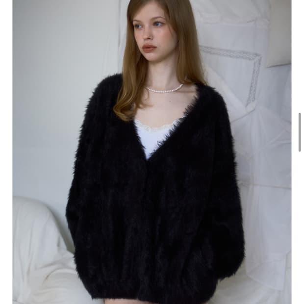 로제프란츠 퍼 오버핏 가디건