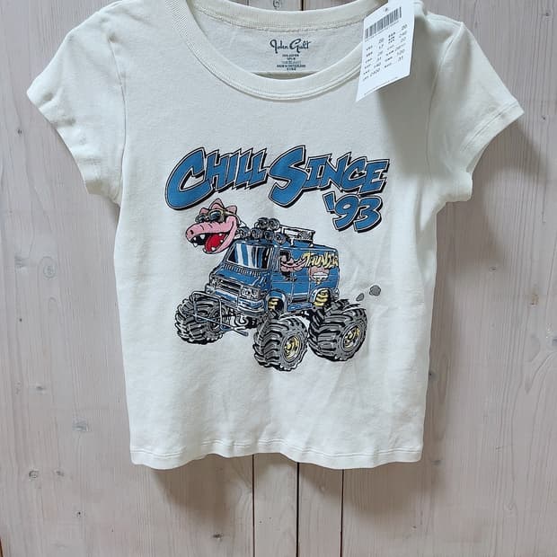 브랜디멜빌 chill since 93 그래픽 반팔 티셔프