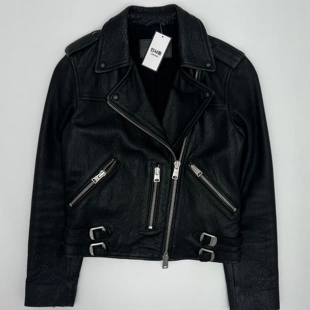 올세인츠 양가죽 레더자켓