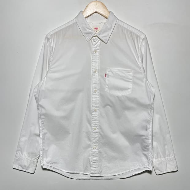 리바이스 화이트 셔츠