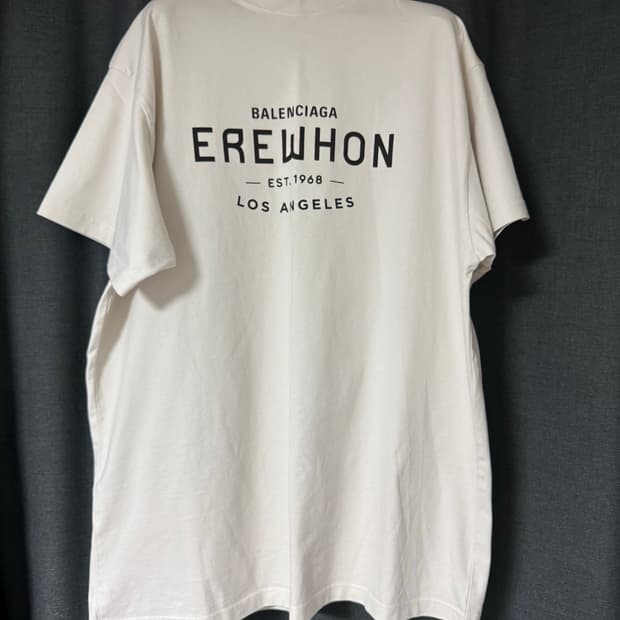 [size 2] 발렌시아가 erewhon 오버사이즈 티셔츠