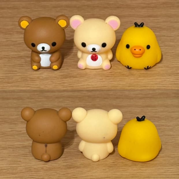 리락쿠마 코리락쿠마 키이로이토리 피규어 일괄