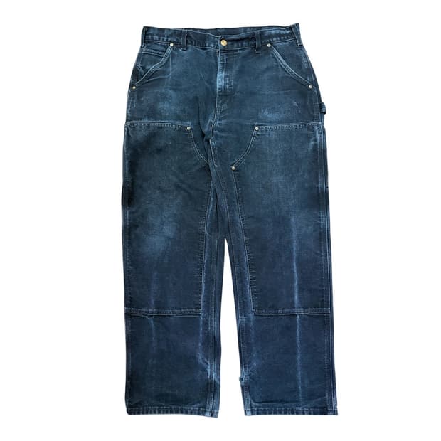 빈티지 칼하트 b01 더블니 블랙 USA