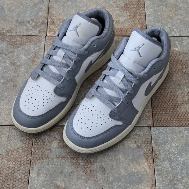 (240)나이키 조던 1 로우 스텔스 앤 화이트