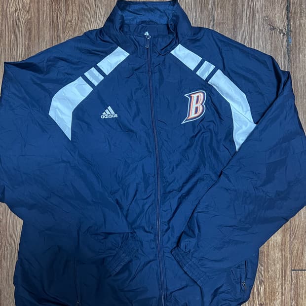 아디다스 네이비 바람막이 L